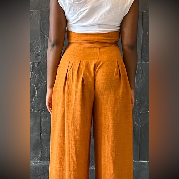 So Much Charm Burnt Orange High-Waisted Pants - Picture 2 of 2